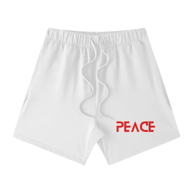 PEACE SWEATSHORTS